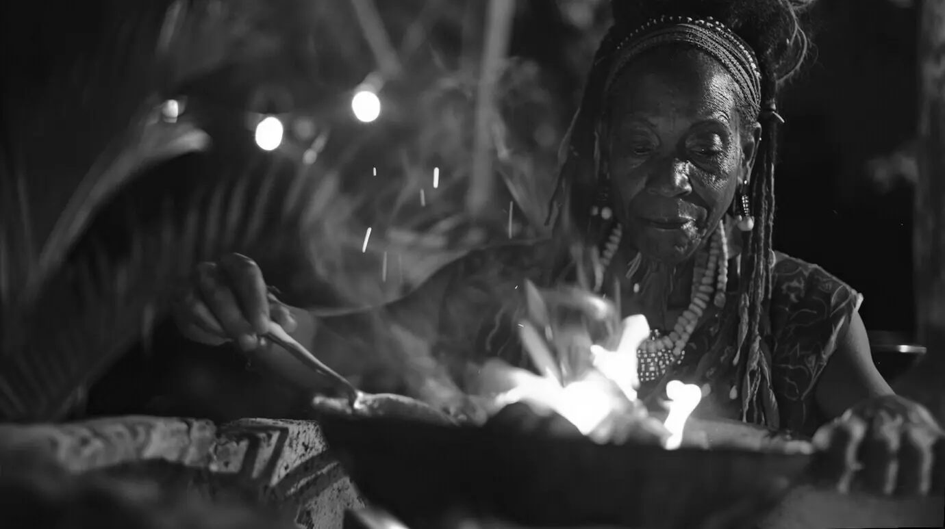 Person mit Dreadlocks aus der Rastafari-Bewegung